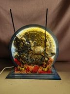 Yengeç Burcu Rüyası: Dalgalı Geri Akış Tütsülük Neon LED Tasarım - Çubuk Tütsülük