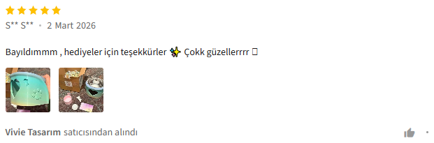 Müşteri yorumu