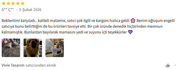 Müşteri yorumu