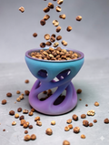 Vivi Modern Organik Mama Kabı Standı | Kedi ve Köpek İçin Ergonomik Yüksek Tasarım Mama Kabı Renkli