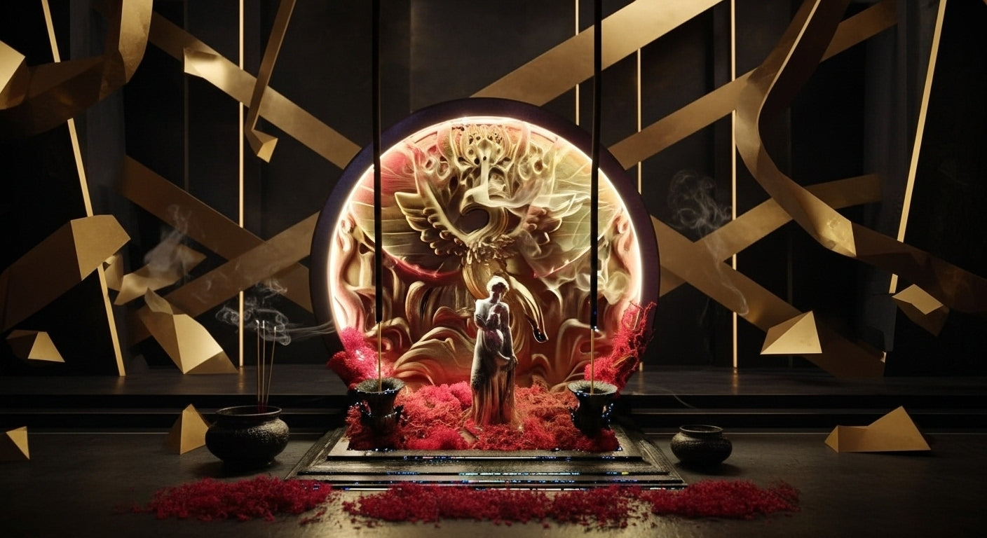 Solara – Ankanın Yeniden Doğuşu Ledli Işıklı Geri Akışlı ve Çubuk Tütsülük Dekoratif Gece Lambası