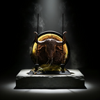 Boğa Burcu Tütsülük & Led Gece Lambası | Toprak Enerjisi | Güç ve Huzurun Sembolü