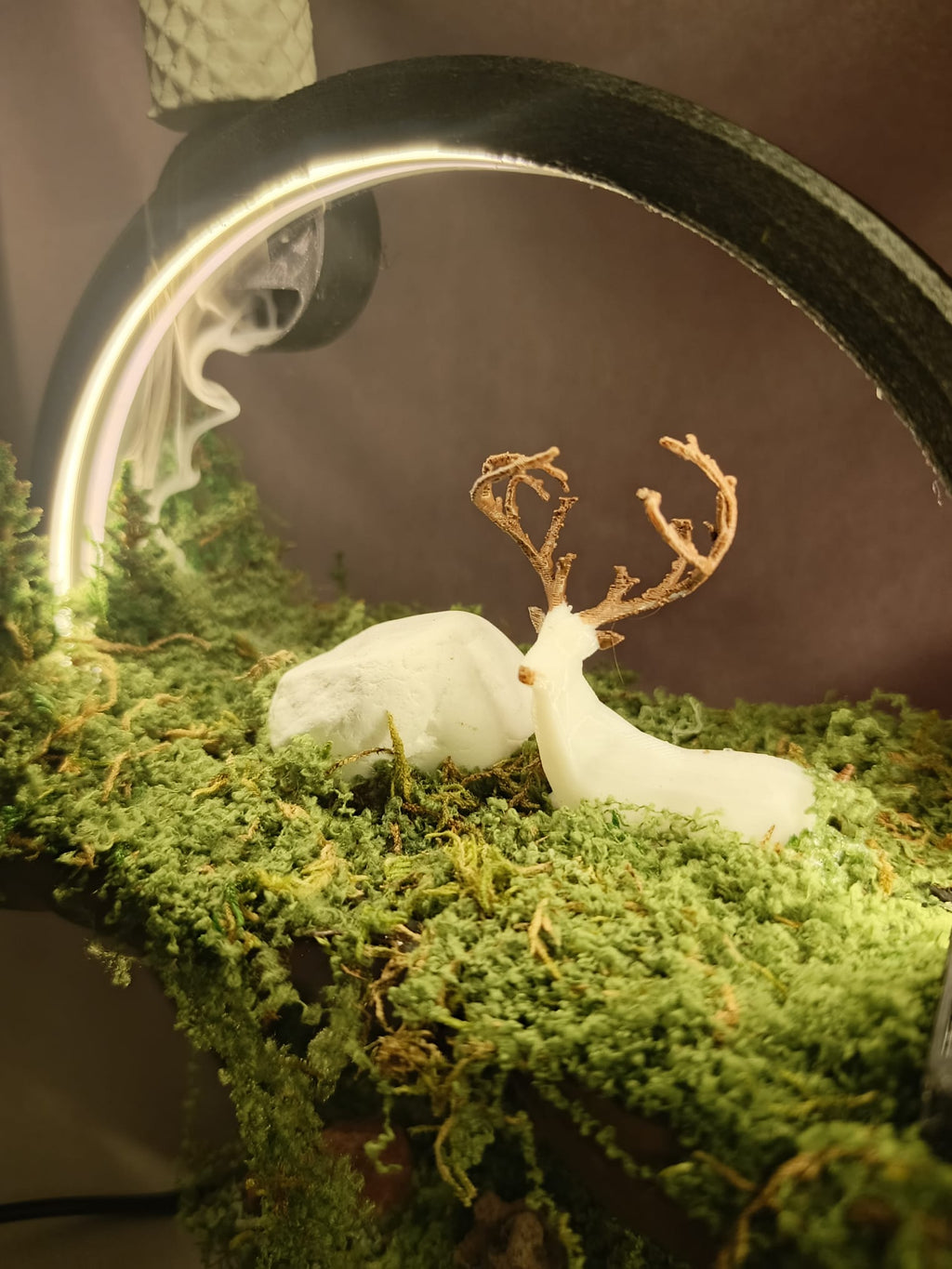 Büyülü Diyarın Işıltısı Masalsı Orman Tütsülüğü - LED Işıklı Tütsülüklü