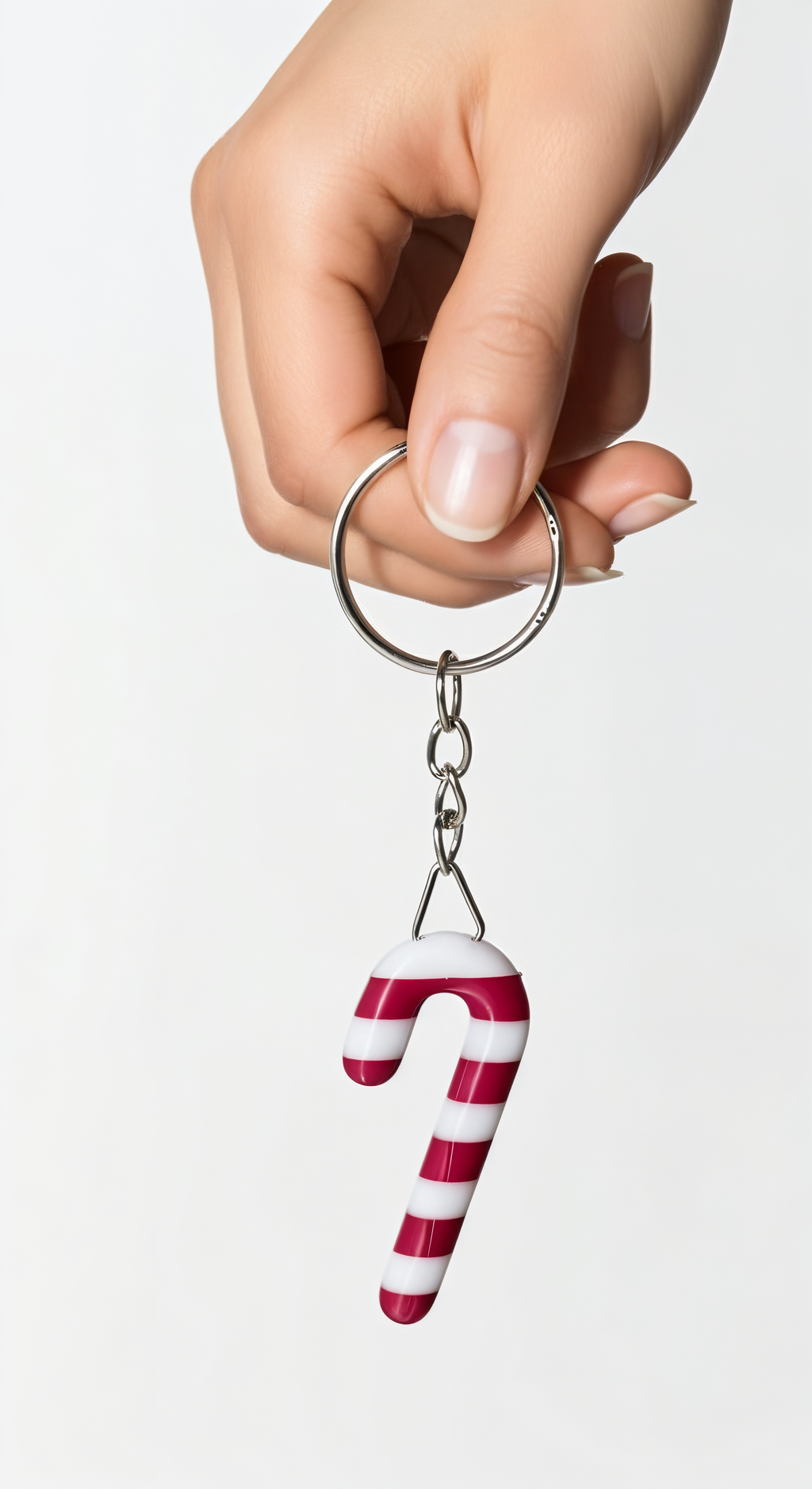 3’lü Yılbaşı Temalı Anahtarlık Seti – Hareketli Kurabiye Adam, Baston Şeker ve Kar Tanesi 🎄🎁🎅🏻