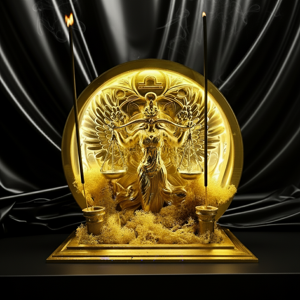 Terazi Burcu Zarafeti:Geri Akış & Çubuk Tütsülük Işıklı Neon LED Tasarım