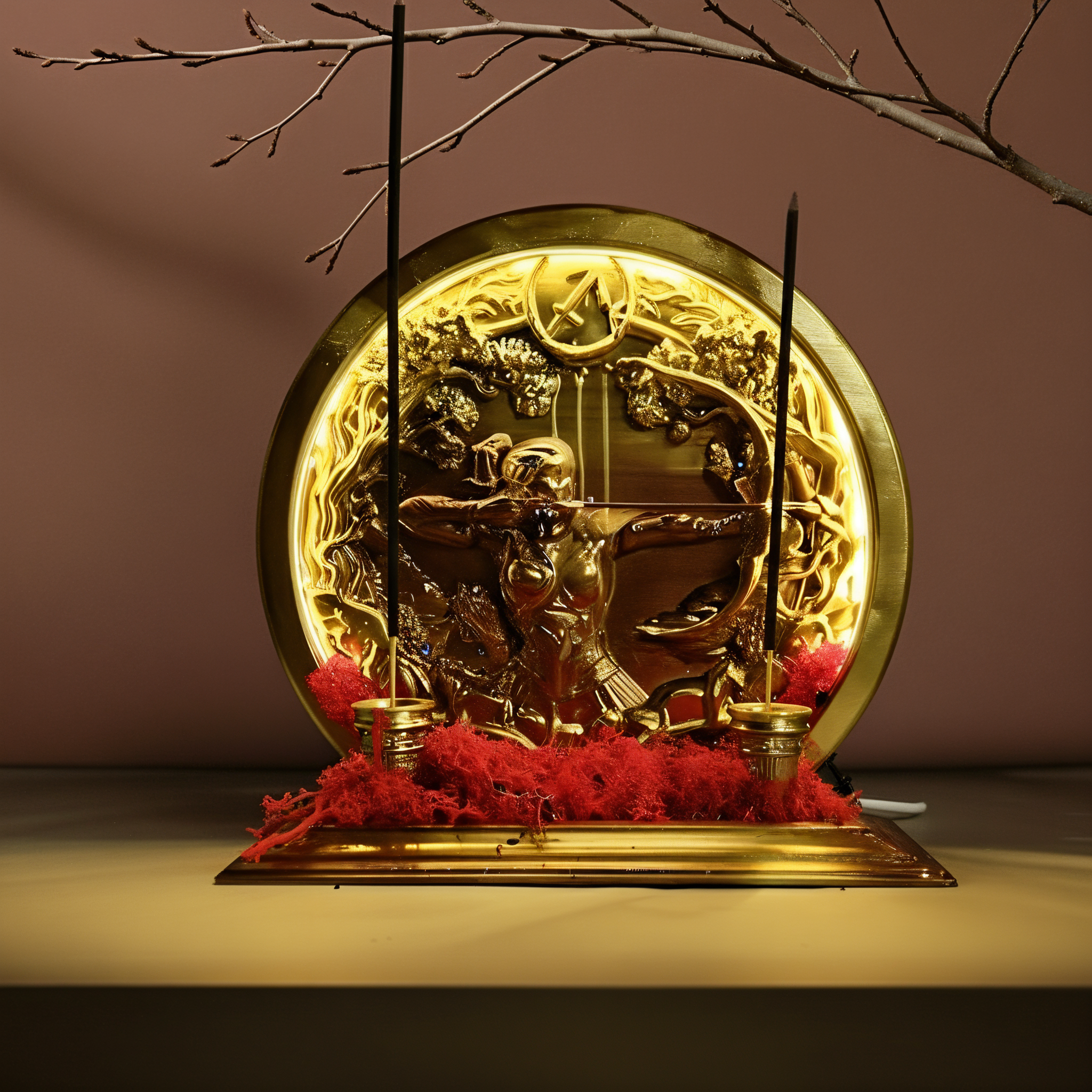 Yay Burcu Macerası: Işıklı Geri Akış & Çubuk Tütsülük Neon LED Tasarım